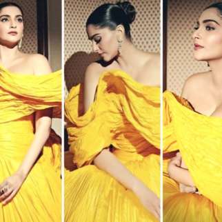 Sonam Kapoor looks like a flower in full bloom in beautiful marigold gown at the red carpet of Red Sea International Film Festival in Saudi Arabia