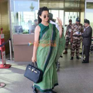 Photos Kangana Ranaut, Kartik Aaryan and others snapped at the airport (7)